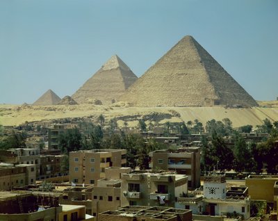 The Pyramids of Giza, c.2589-30 BC, Old Kingdom by Egyptian 4th Dynasty